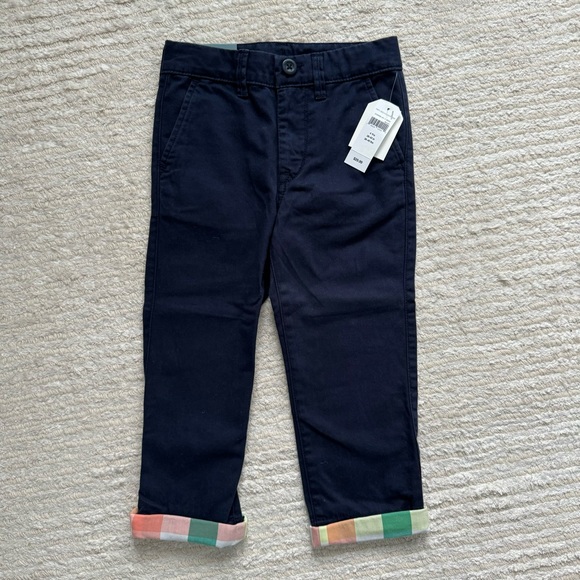 NWT Gap Factory toddler boys navy chino pants - Picture 3 of 13